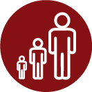 a person growing in different stages of life