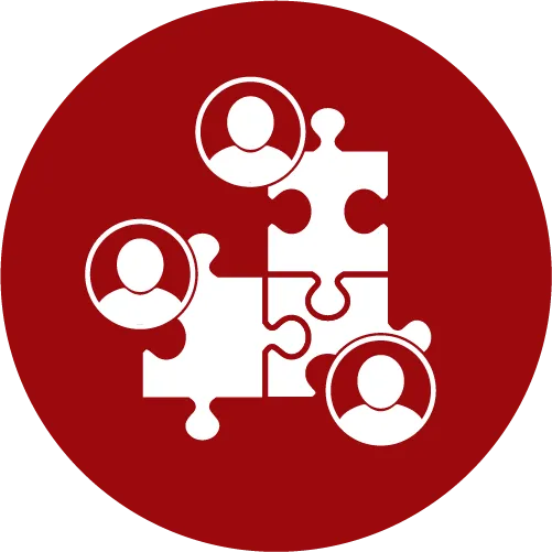 Icon of puzzle pieces