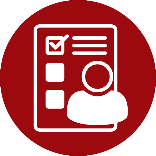 icon with form and person