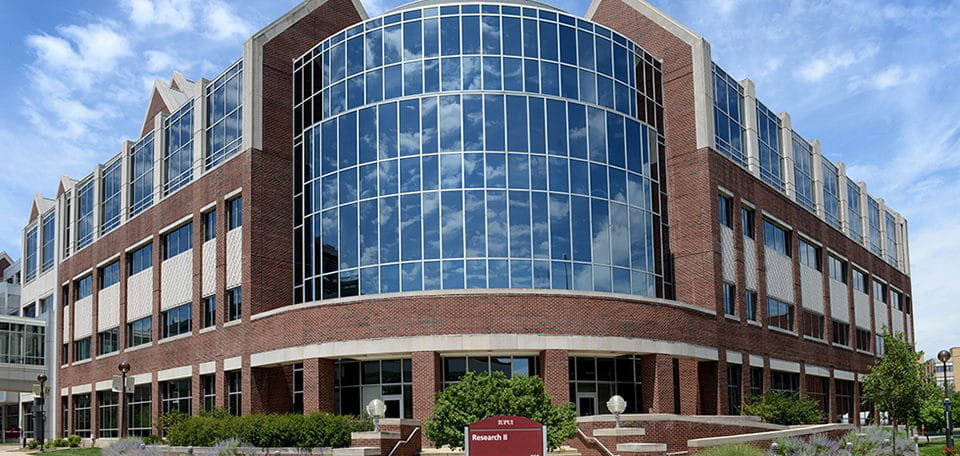 a research building at iu school of medicine indianapolis