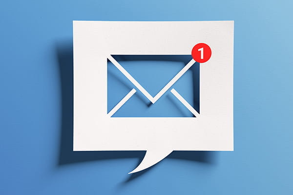 an email notification icon 