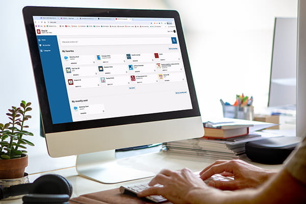a screen showing the one.iu web page