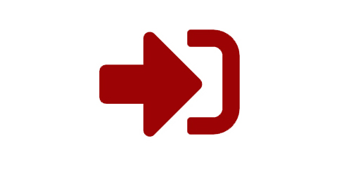 a red arrow icon