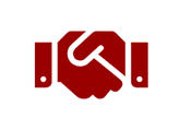 handShake-red