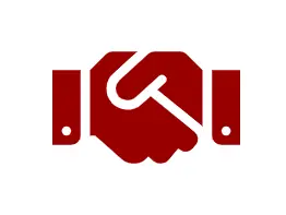 handShake-red