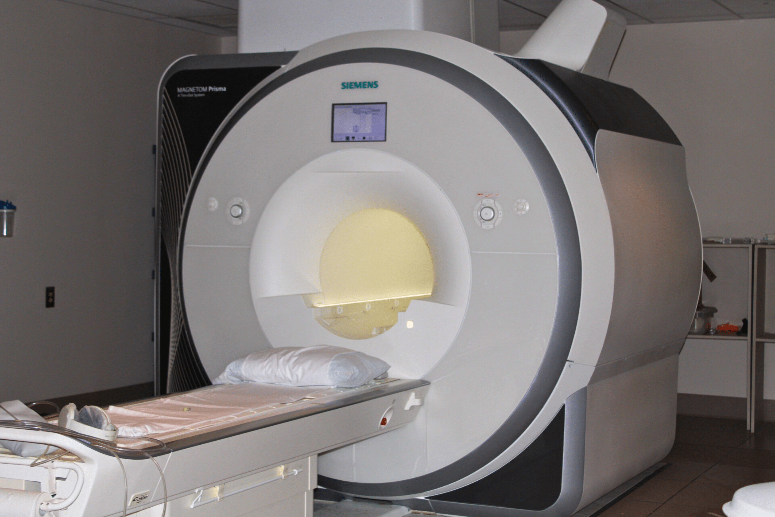 Image of the  Siemens Prisma FiT MRI.