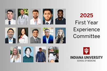 The fourteen members of the First Year Experience Committee