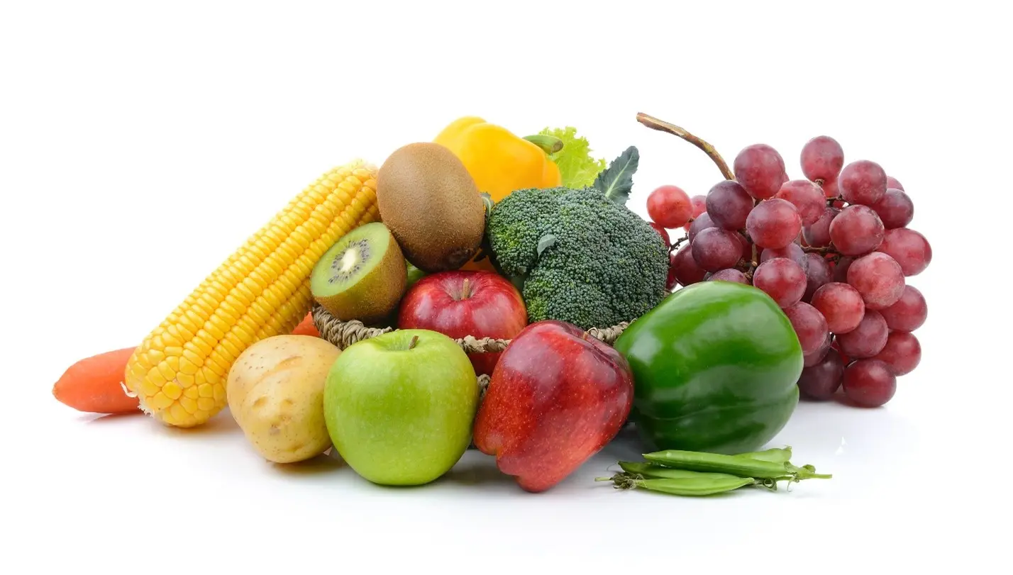 picture of various fruits and veggies