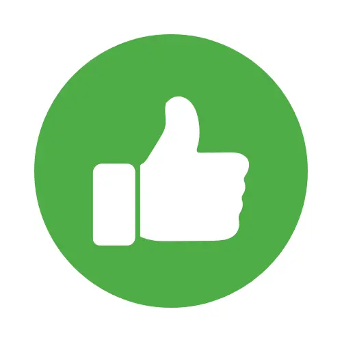 green thumbs up