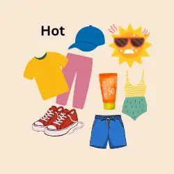 hot weather clothes