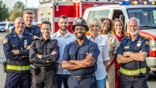 image of community helpers