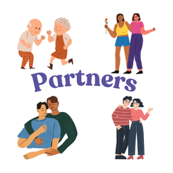 cartoon images of different partners 