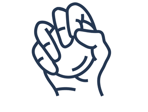 hand squeezing ball