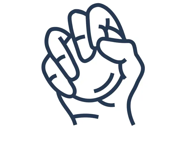 hand squeezing ball