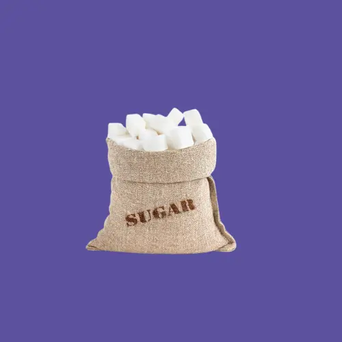 sugar in a bag