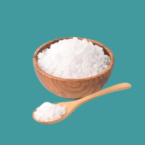 bowl of salt and spoon of salt