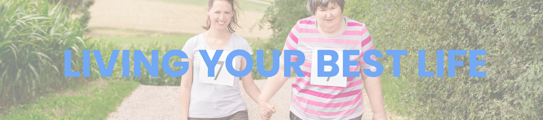 Living your best life banner