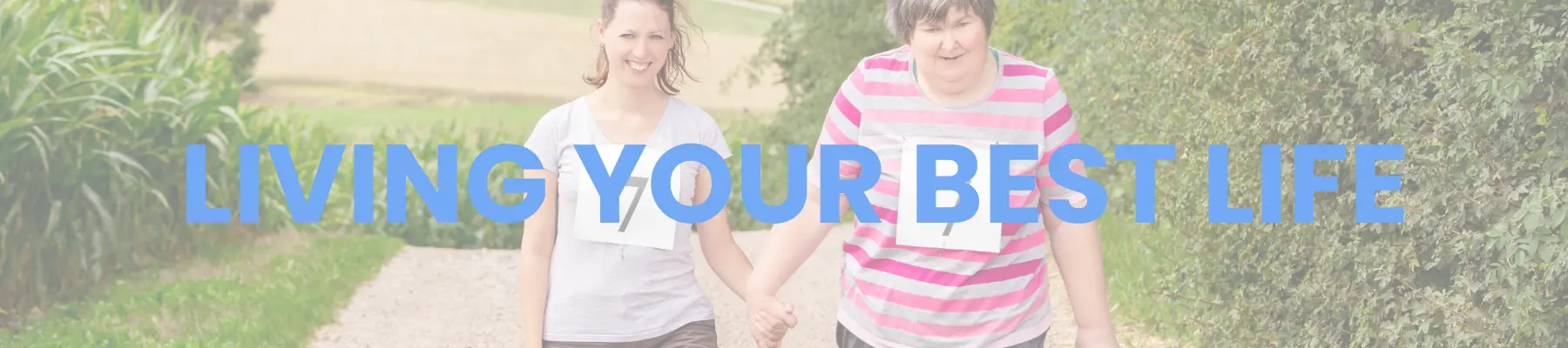 Living your best life banner