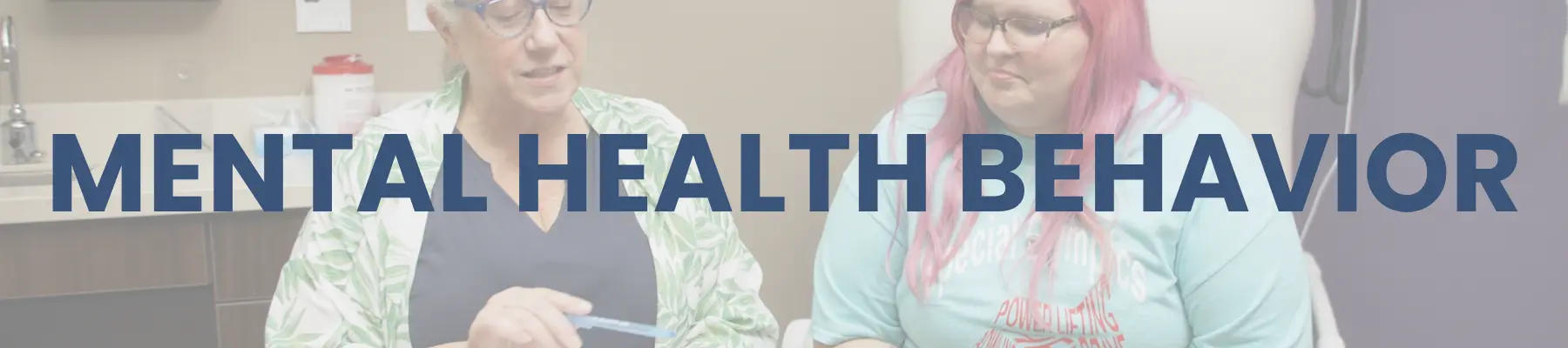 Mental Health Behavior Header