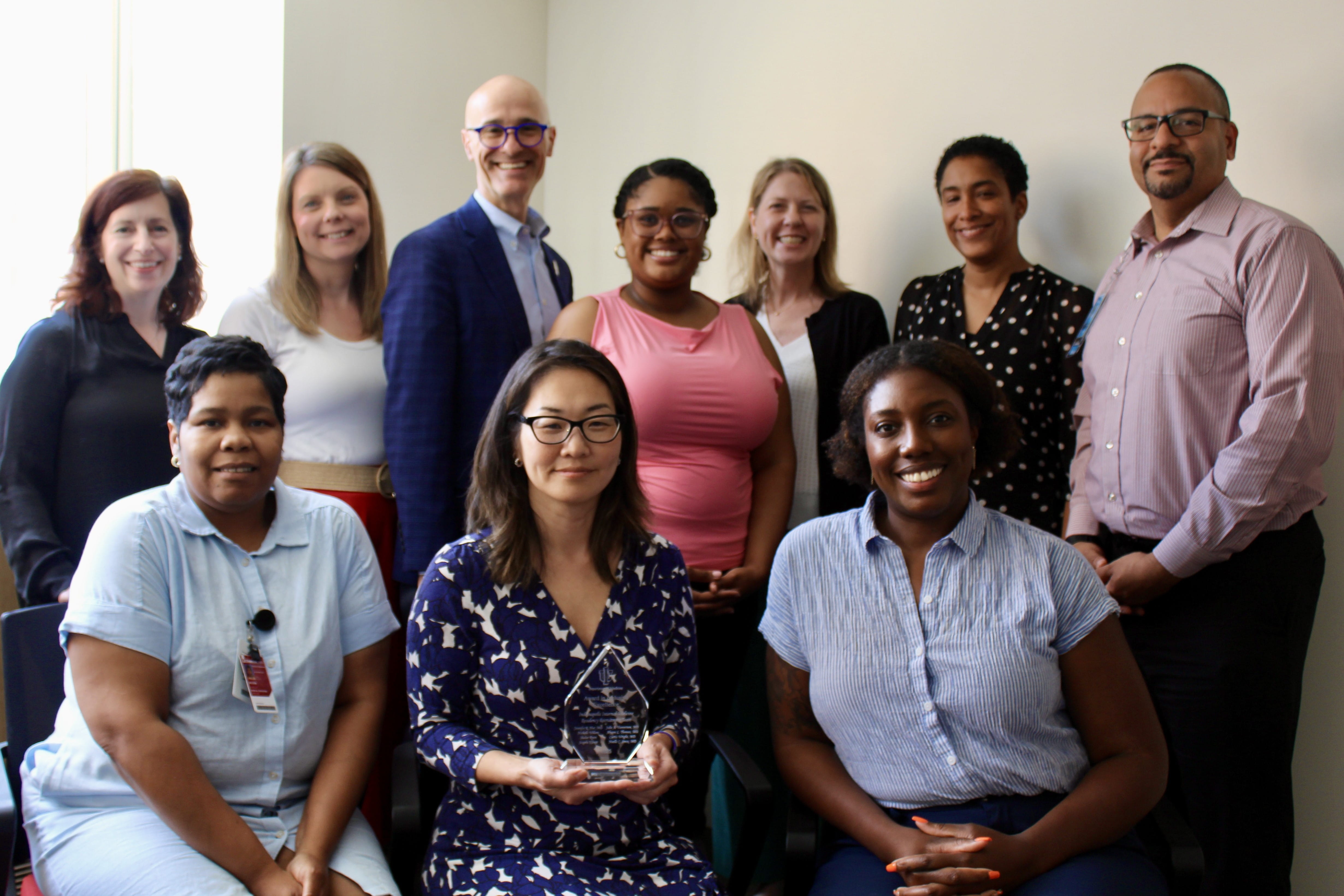 Members of the team who manage the Department of Medicine's Internal Medicine Residency Program in Indianapolis.