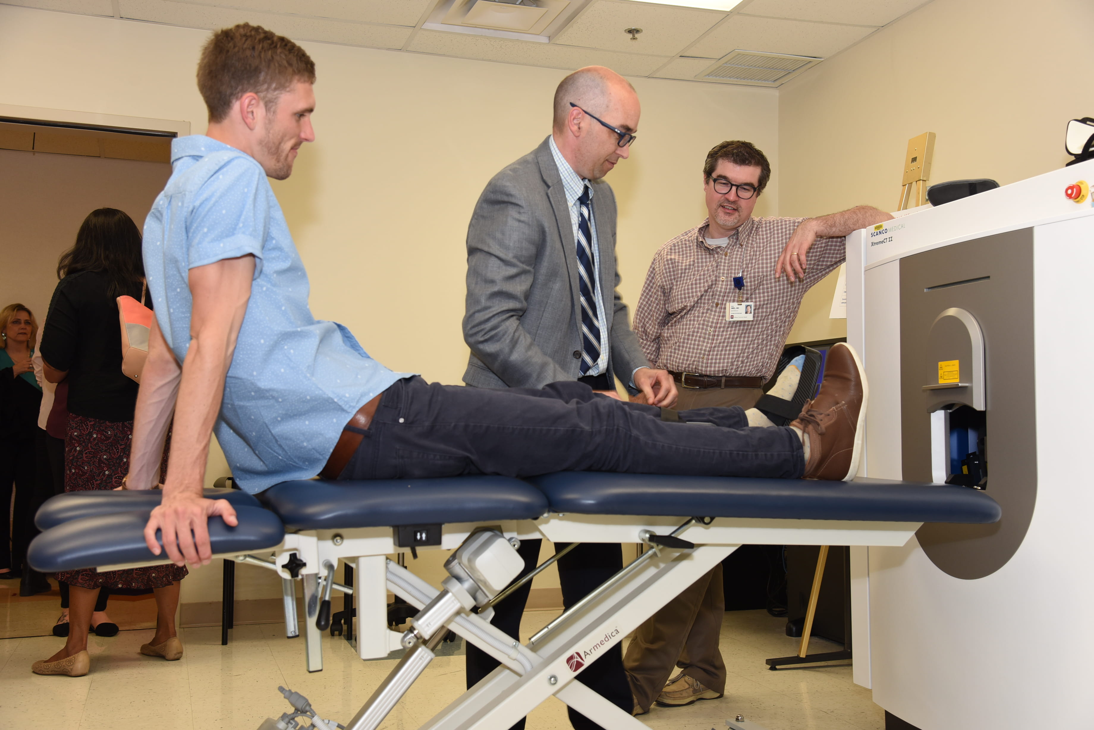 Preparing a FIT Core Participant for the imaging protocols 