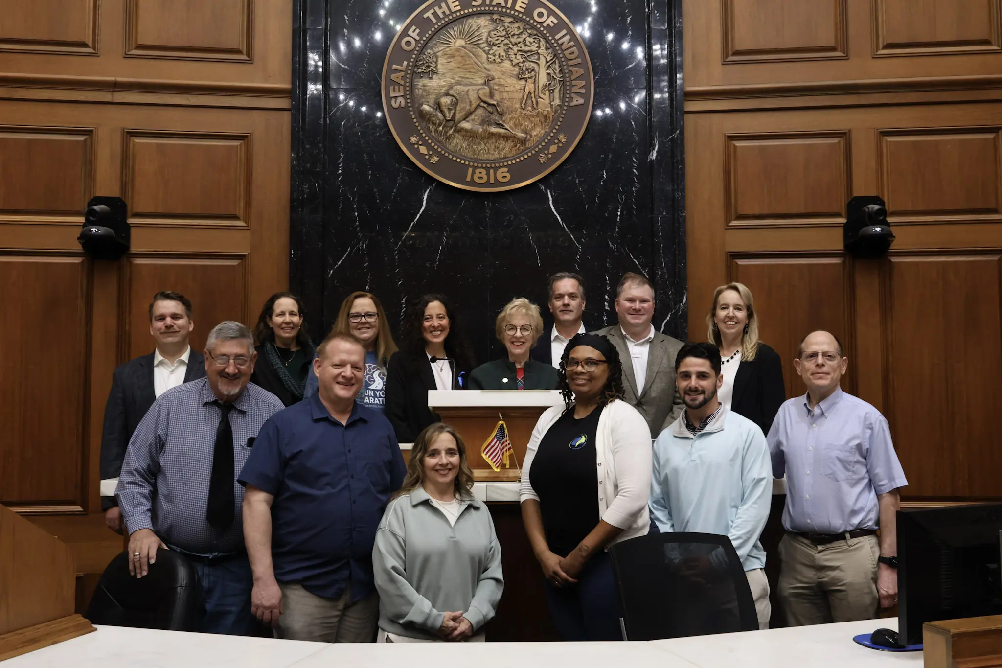 Brain Injury Advocates at the Indiana Statehouse