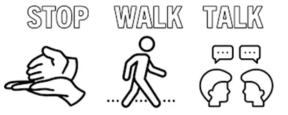 stop walk talk