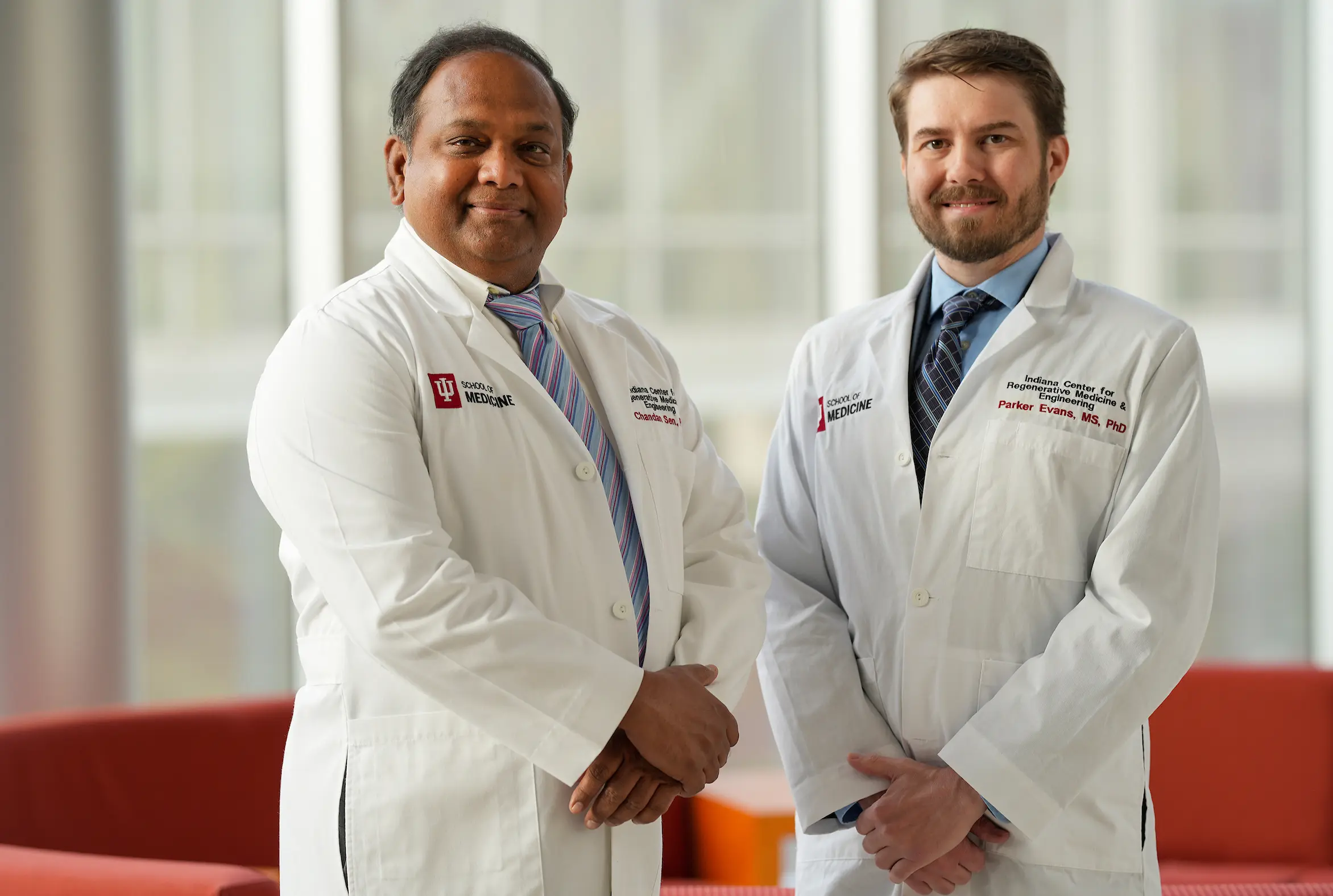 Chandan Sen, PhD and Parker Evans, PhD