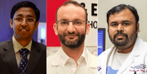ICRME Award Recipients, Drs. Das, El Masry and Singh