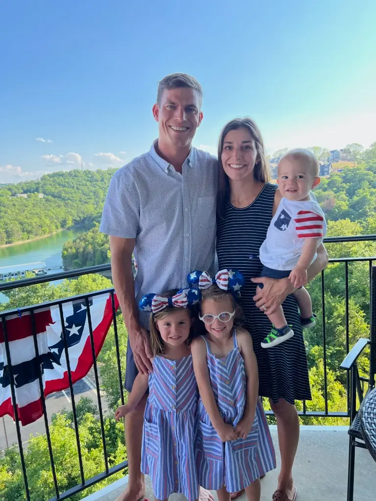 Jay Fiechter and family