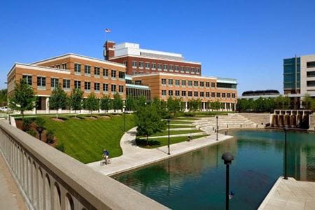 HITS building from canal side