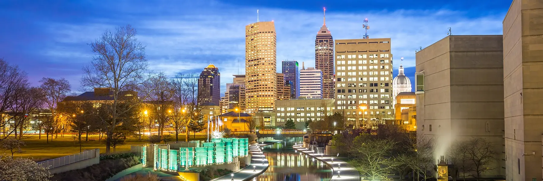 picture Indianapolis skyline