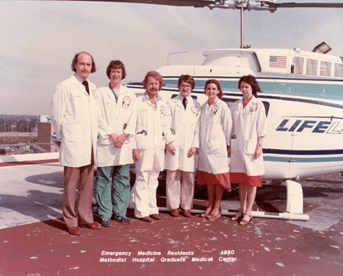 Class of 1980 group photo.