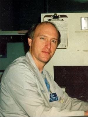 Dr. William Cordell works in a emergency department.