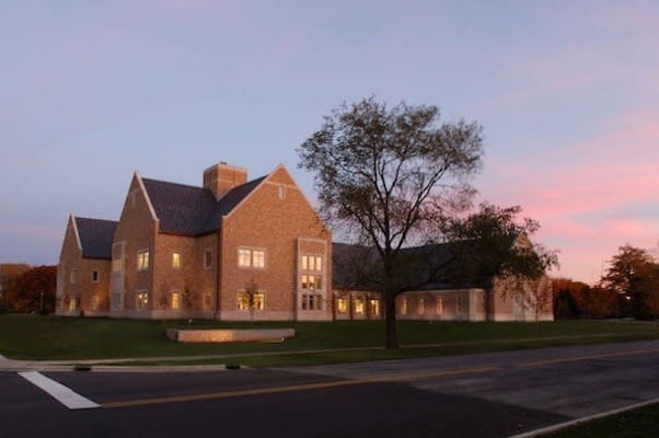 IU School of Medicine-South Bend at sunset