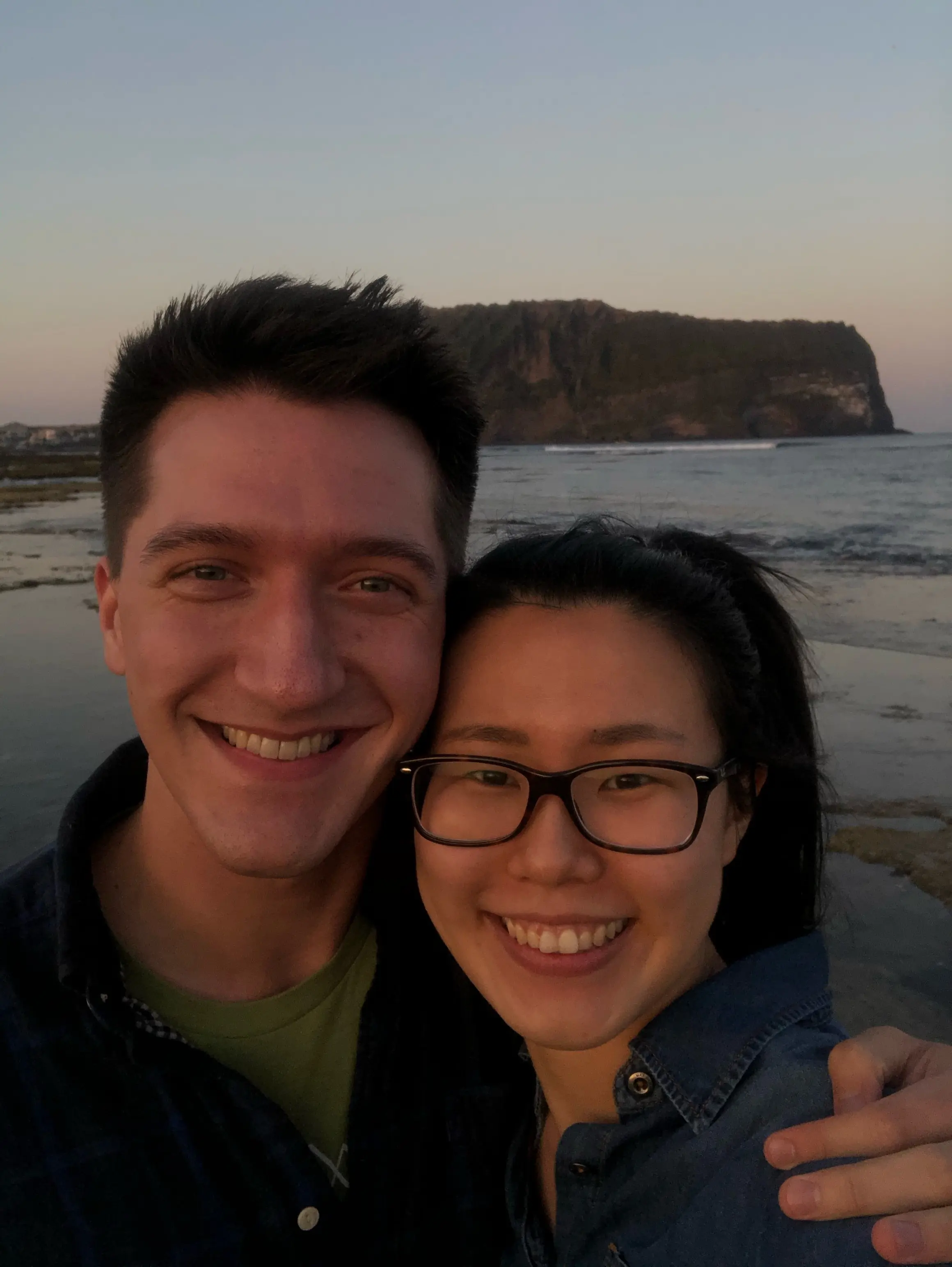 Couple taking photo together outside - Titled Perfect Match