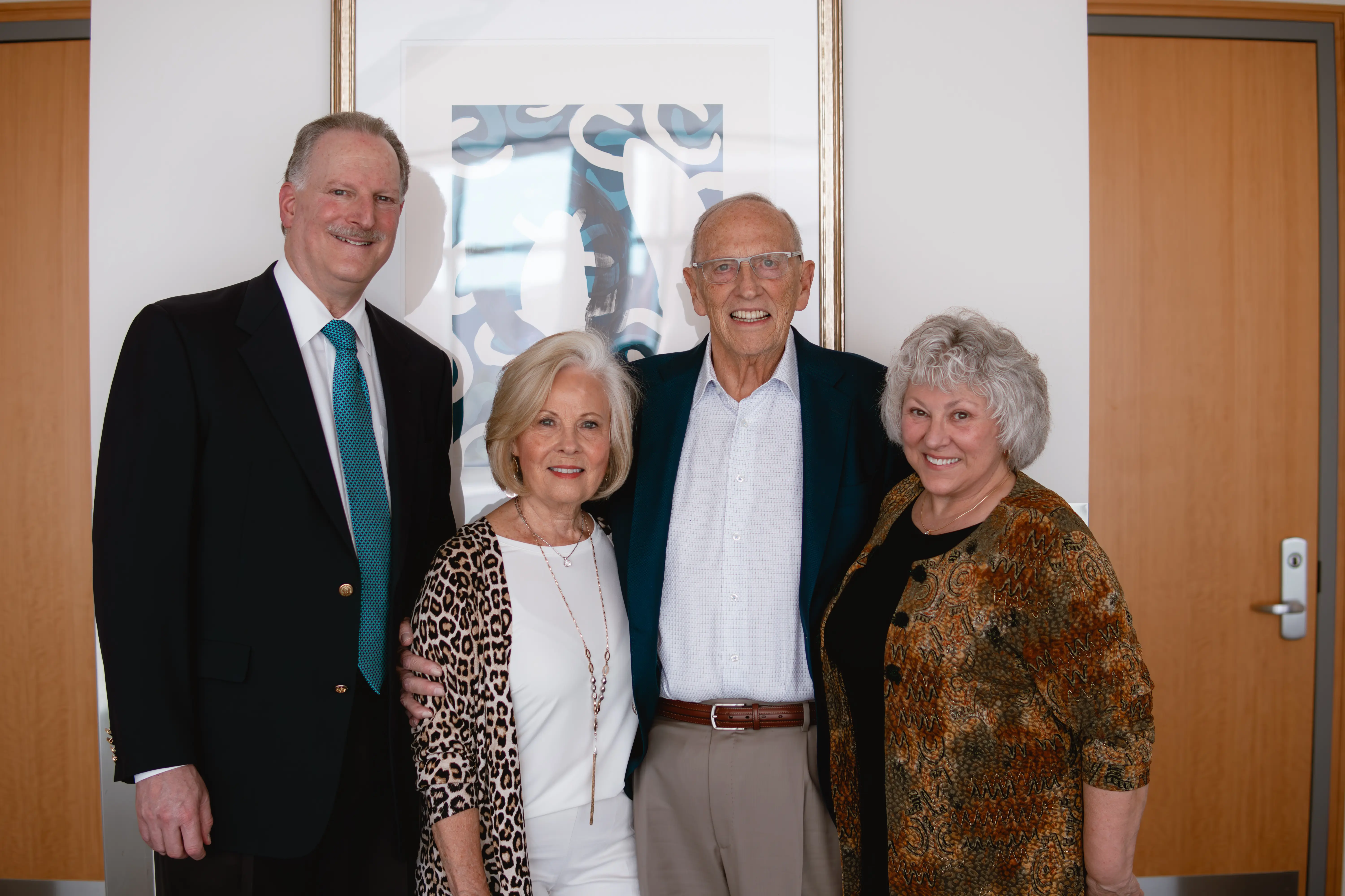 Jeff Breall, MD, PhD; Diane Throgmartin; Gerald Throgmartin; Jackie O’Donnell, MD