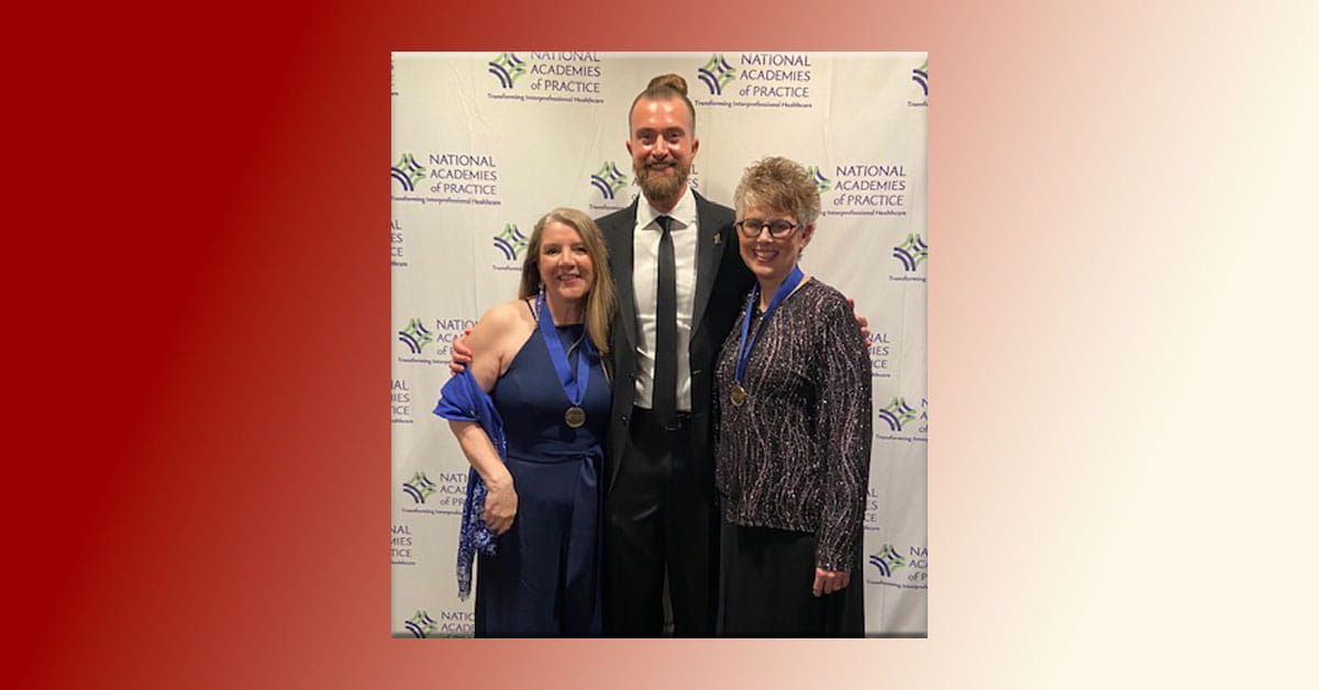 Three Individuals on red carpet at NAP