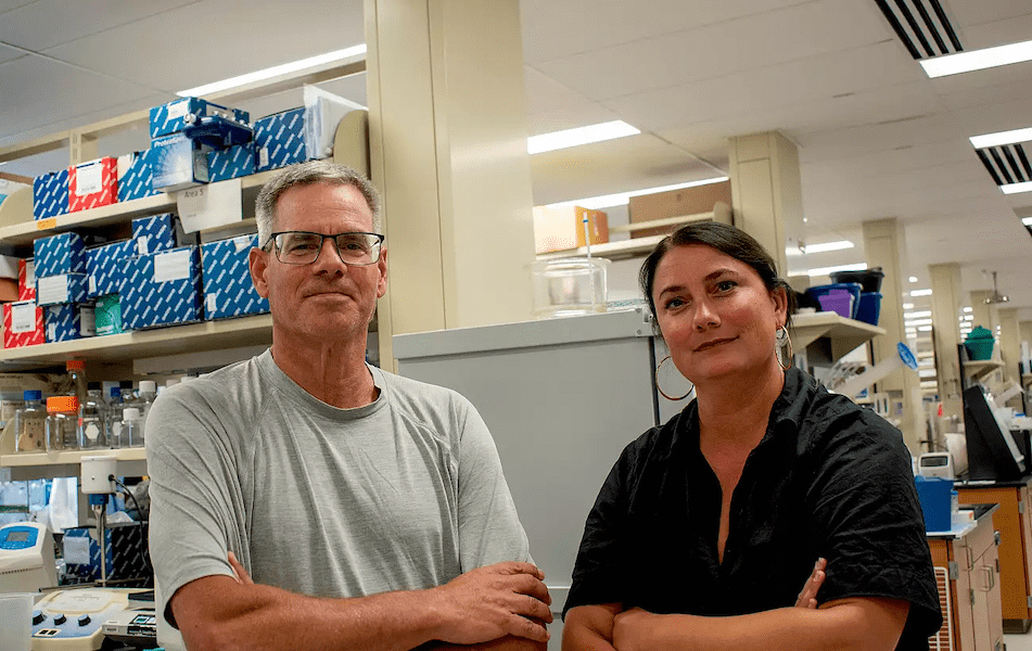 John Turchi and Katie Pawelczak