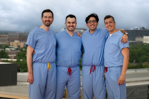 Cyrus Feizpour (pictured second from right) and a few of his co-chiefs