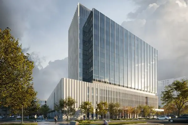 The new medical and education research building is perfectly situated downtown Indianapolis