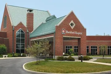 exterior of iu health blackford building