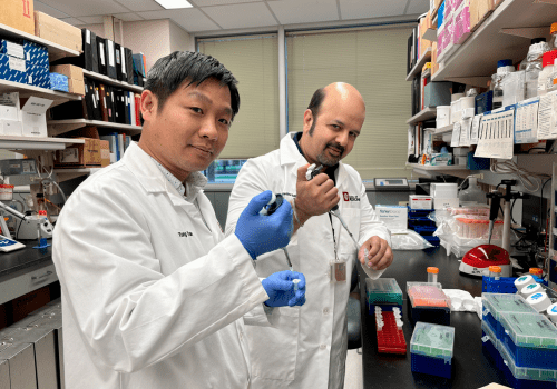 Ngoc Tung Tran, PhD and Reuben Kapur, PhD