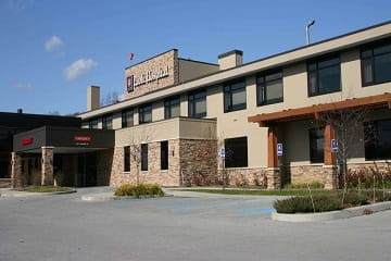 Exterior of IU Health Paoli Hospital.