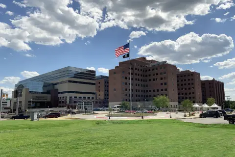 Exterior of VA Medical Center