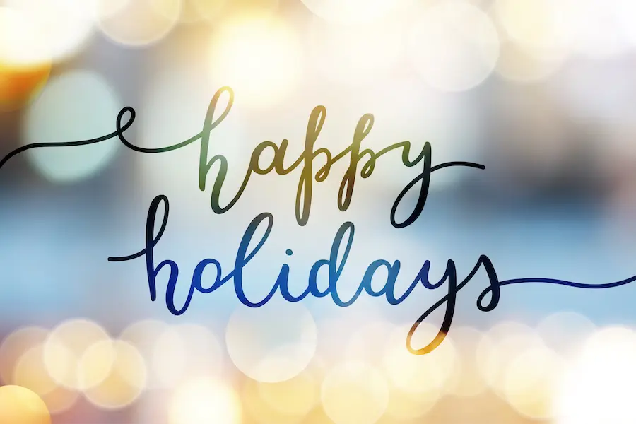 Happy Holidays