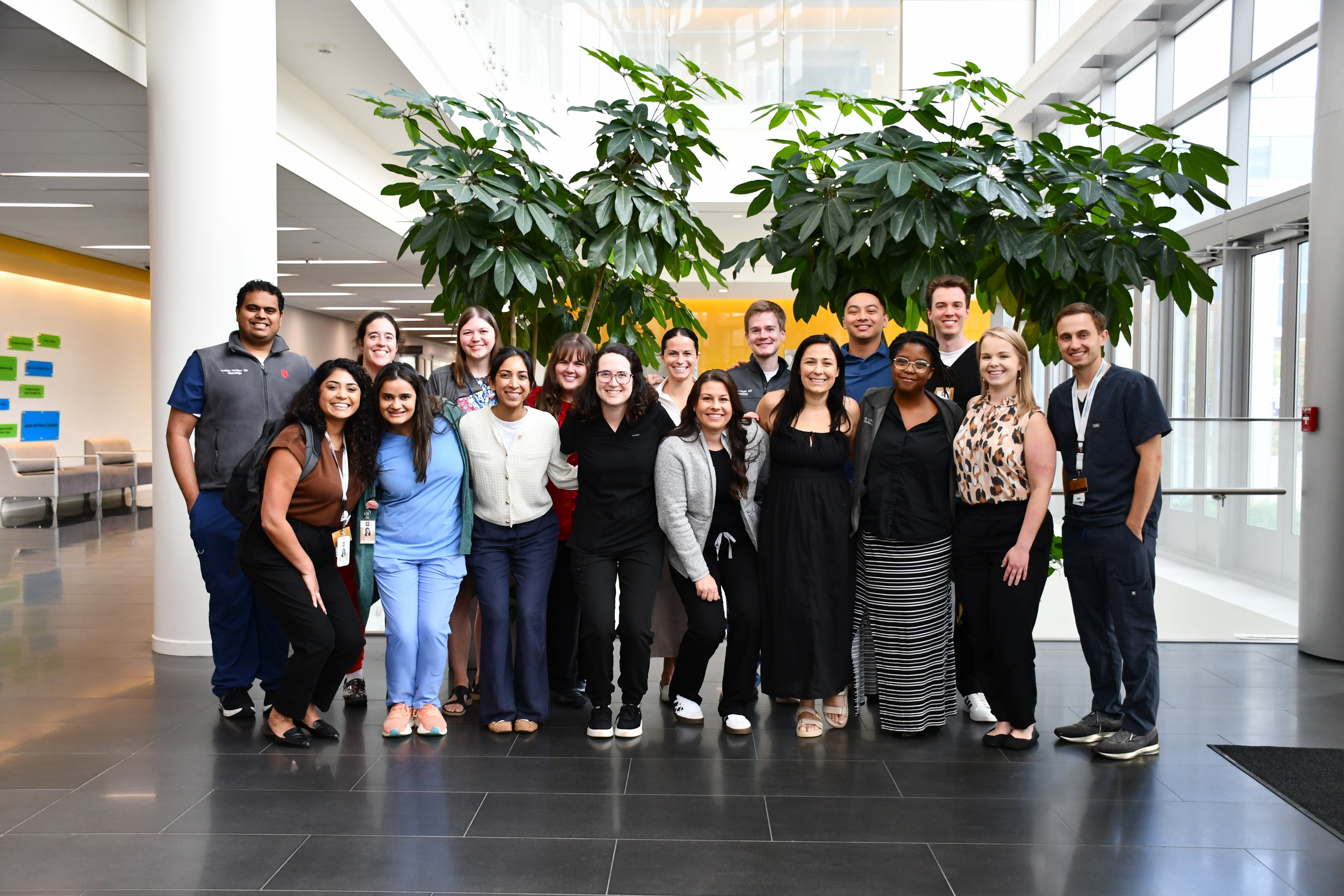 Neurology residents and fellows group photo