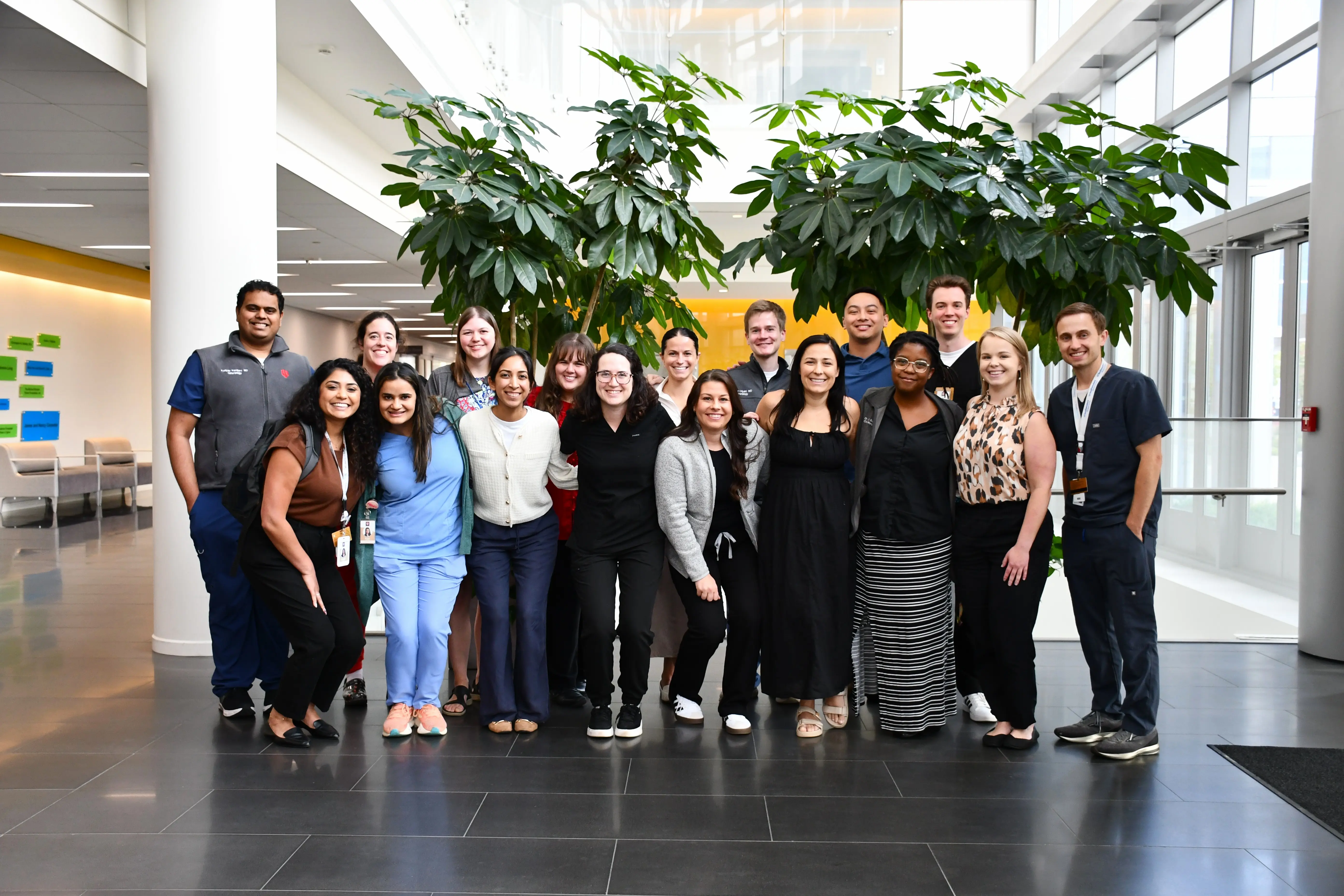 Neurology residents and fellows group photo