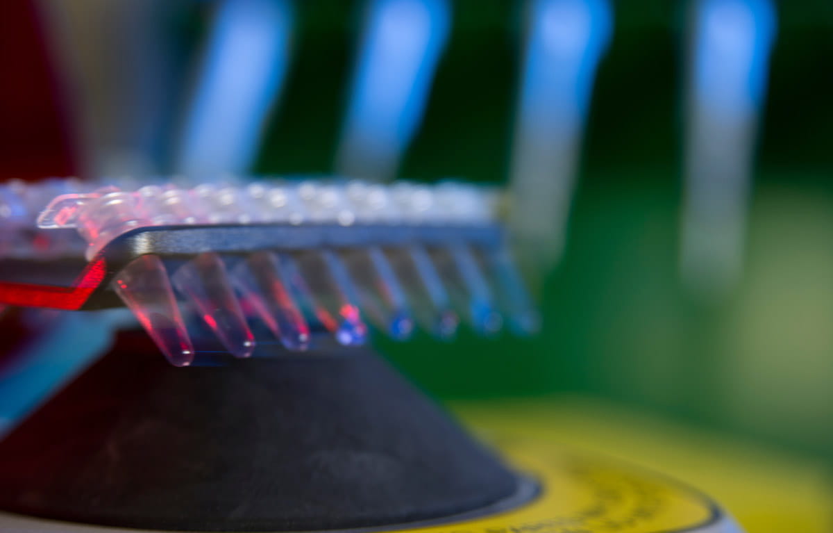 Lab equipment at IU School of Medicine