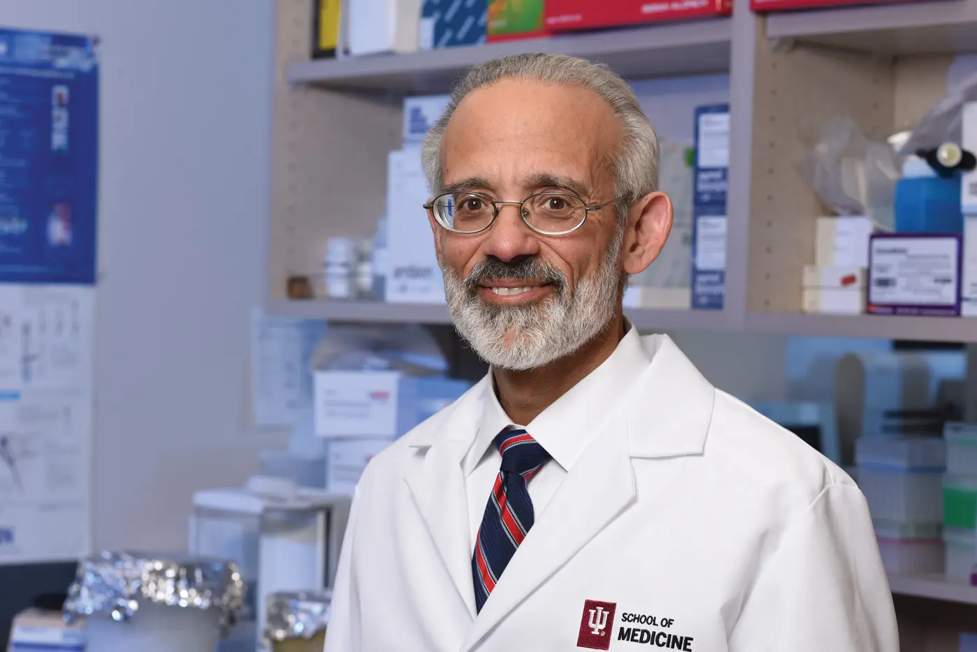 Michael Econs, MD, runs a lab looking for a treatment for marble bone disease.